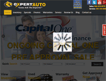 Tablet Screenshot of expertautonow.com